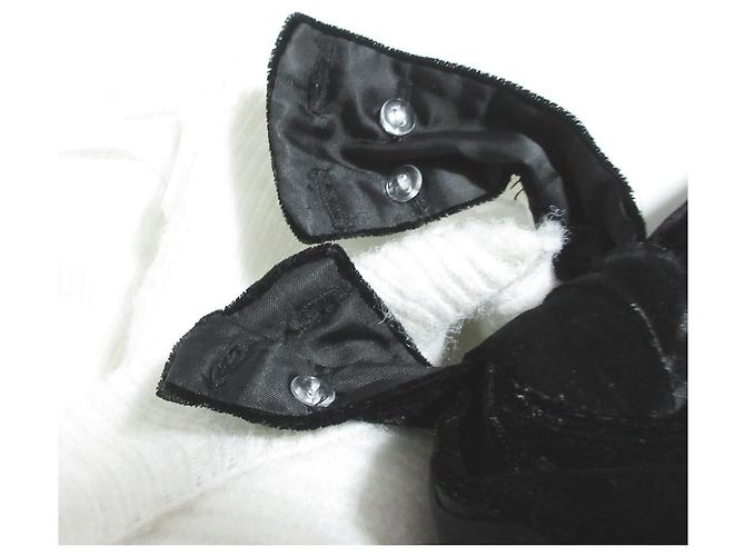 Autre Marque Apuweiser-riche Velour Ribbon Knit Blanco - vista 6