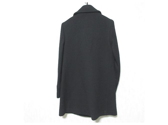 Autre Marque Abrigo de Melton THE RERACS Negro - vista 2