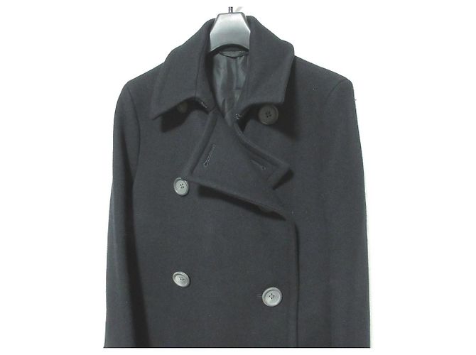Autre Marque Abrigo de Melton THE RERACS Negro - vista 3