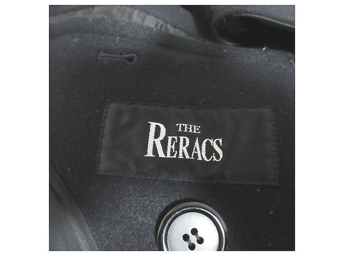 Autre Marque Abrigo de Melton THE RERACS Negro - vista 7