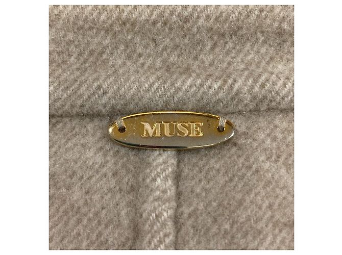 Autre Marque MUSE Deuxieme Classe Victorian River Coat Beige - vista 6