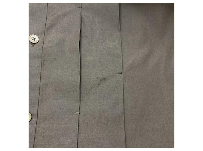 Autre Marque Camicia in cotone e seta CABaN Marrone - vista 13