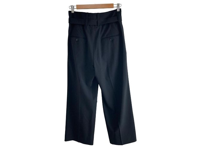 Autre Marque TOMORROWLAND .B Fine Wool Wide Pants Nero - vista 2