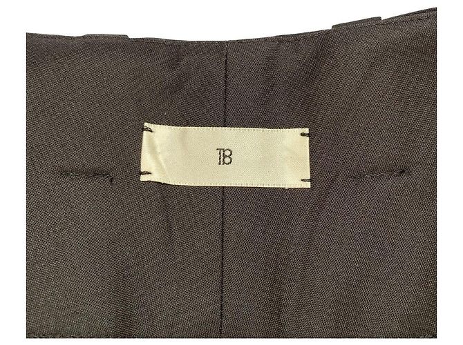 Autre Marque TOMORROWLAND .B Fine Wool Wide Pants Nero - vista 5