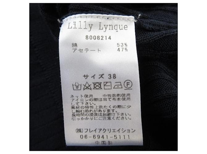 Autre Marque LILLY LYNQUE Rippstrick-Pullover Blau Marineblau - Ansicht 5