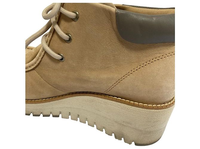Autre Marque Stivaletti Cole Haan ZEROGRAND City Wedge Beige - vista 13
