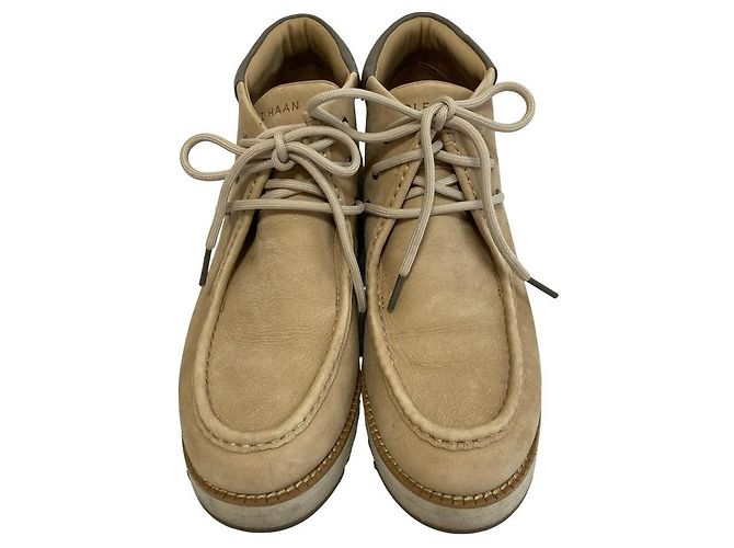 Autre Marque Stivaletti Cole Haan ZEROGRAND City Wedge Beige - vista 2