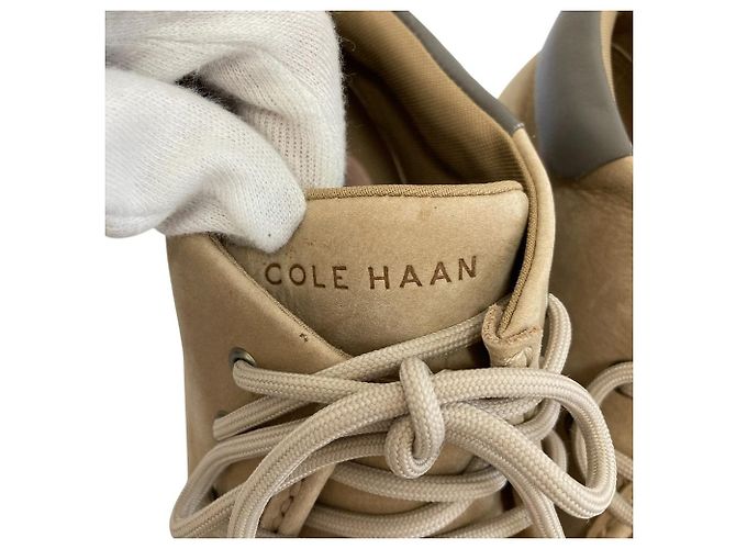 Autre Marque Stivaletti Cole Haan ZEROGRAND City Wedge Beige - vista 7