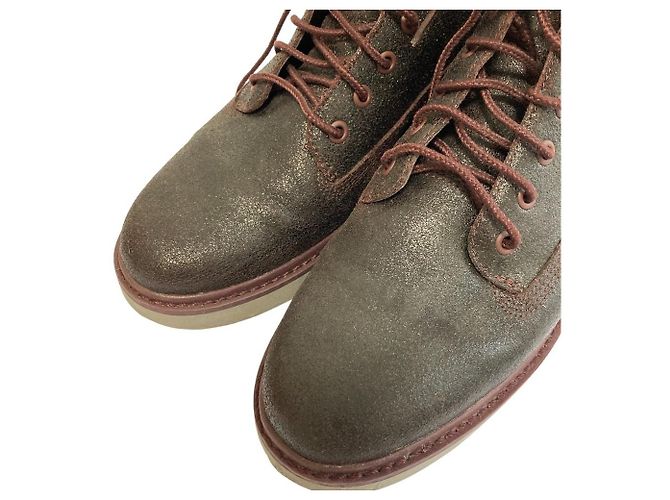 Autre Marque Timberland Kenniston Lederstiefel Braun - Ansicht 12