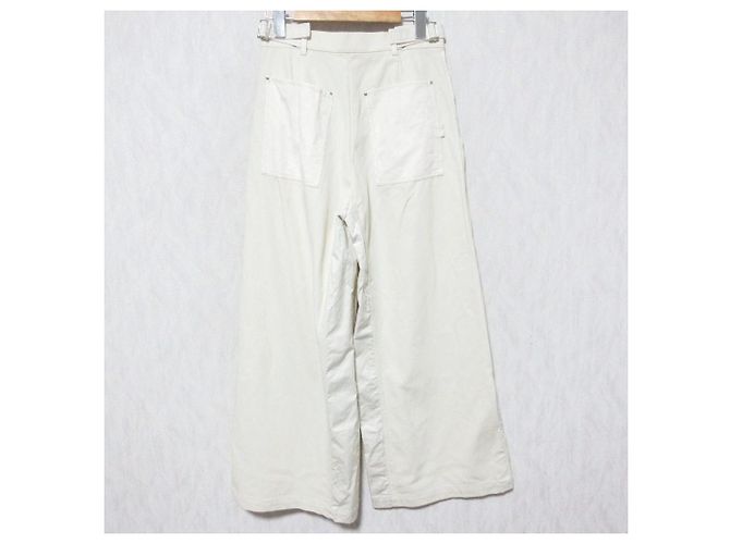 Autre Marque PUBLIC TOKYO Wide Pants Beige - vista 2