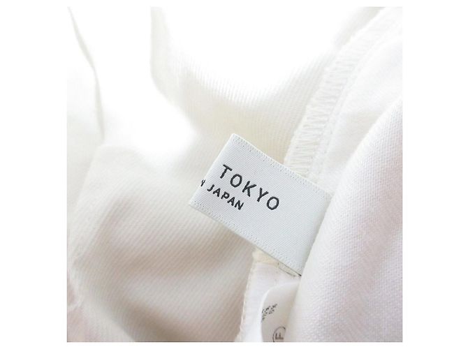 Autre Marque PUBLIC TOKYO Wide Pants Beige - vista 8