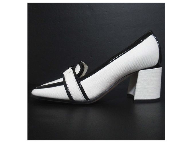 Escarpins Jimmy Choo EVIN65 Blanc - vue 2