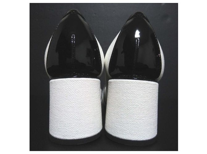 Escarpins Jimmy Choo EVIN65 Blanc - vue 3