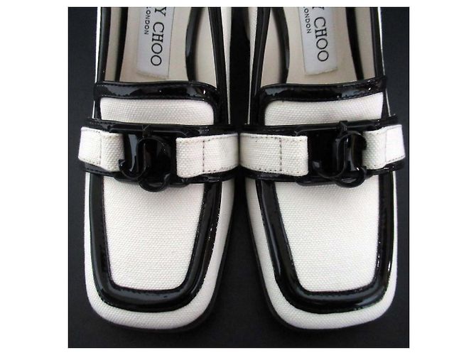 Escarpins Jimmy Choo EVIN65 Blanc - vue 4
