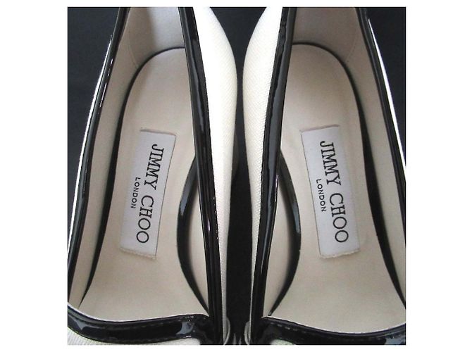 Escarpins Jimmy Choo EVIN65 Blanc - vue 5