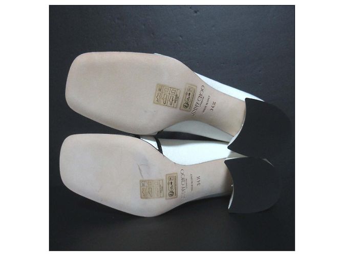 Escarpins Jimmy Choo EVIN65 Blanc - vue 8