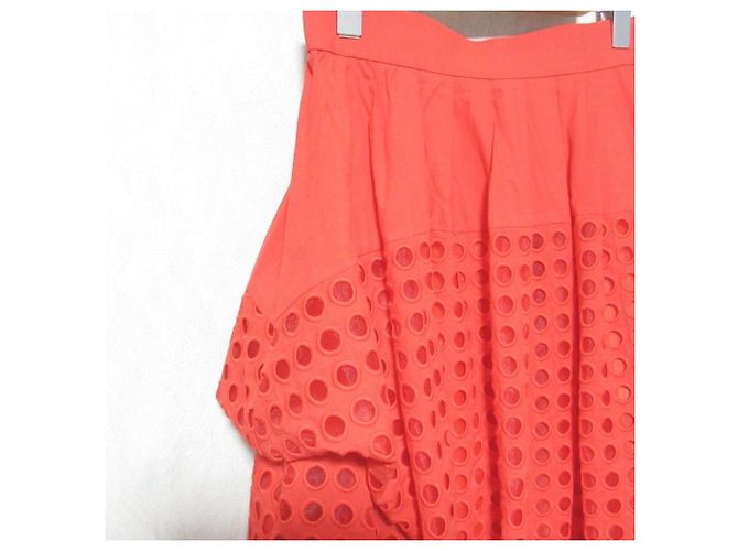 Autre Marque Falda bordada ADORE Roja - vista 3