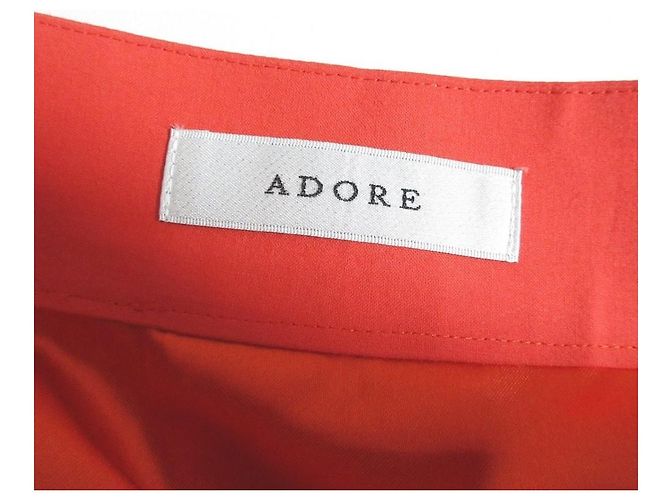 Autre Marque Falda bordada ADORE Roja - vista 4