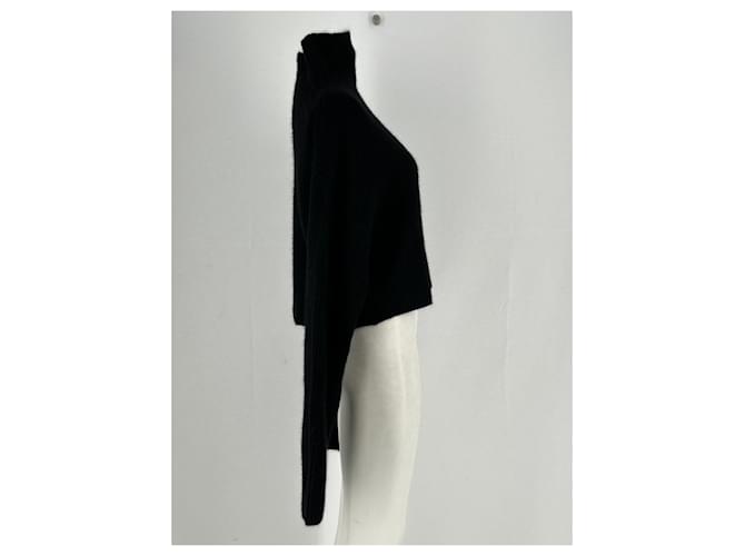 Autre Marque BAZILIKA Schwarzer Kaschmirstrickpullover - Ansicht 4