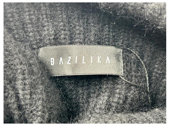 Autre Marque BAZILIKA Schwarzer Kaschmirstrickpullover - Ansicht 5