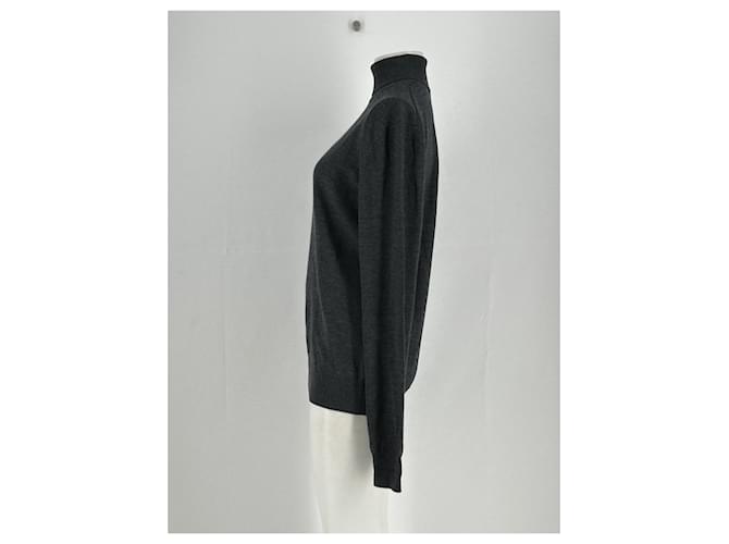 Autre Marque THE FRANKIE SHOP Strickpullover Grau Wolle - Ansicht 3
