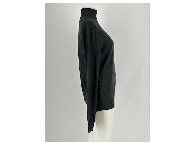 Autre Marque THE FRANKIE SHOP Strickpullover Grau Wolle - Ansicht 4