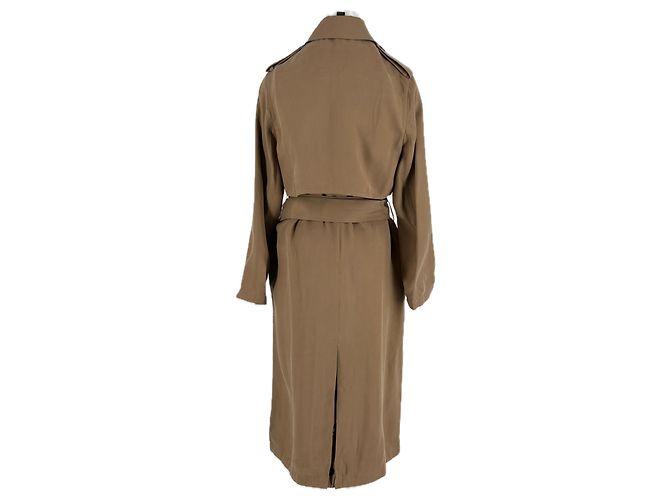 Alexander Wang Trench beige avec piercings - view 2