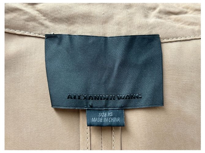 Alexander Wang Trench beige avec piercings - view 5