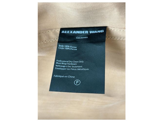 Alexander Wang Trench beige avec piercings - view 6