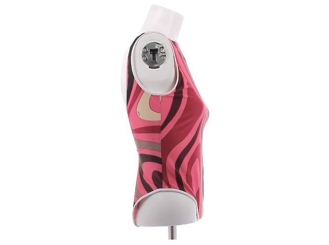 Emilio Pucci Rosa Einteiler-Badeanzug Pink - Ansicht 3