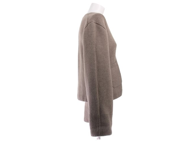 Khaite Strickjacke aus Kaschmir braun - Ansicht 3