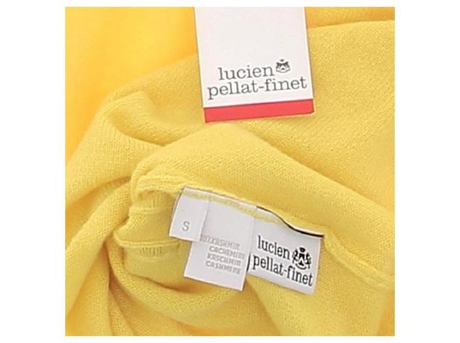 Autre Marque Gelber Kaschmirpullover LUCIEN PELLAT-FINET S - Ansicht 5