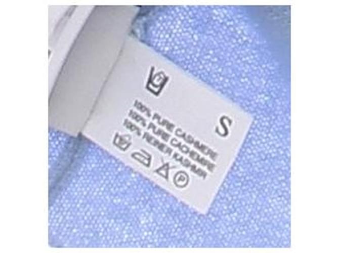 Autre Marque Blauer Pullover mit Pilzmuster - Ansicht 5