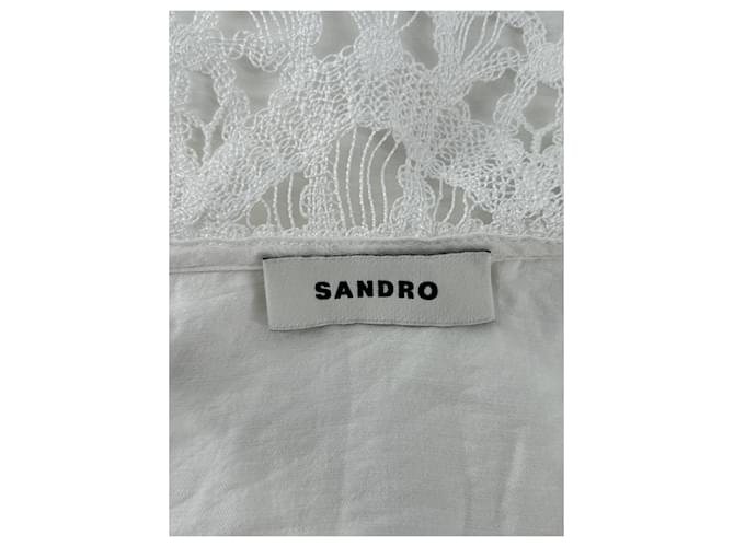 Sandro Bluse weiß - Ansicht 5