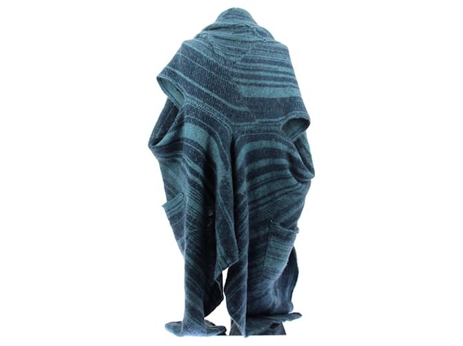 Autre Marque Oversize ärmelloser blauer Pullover - Ansicht 2