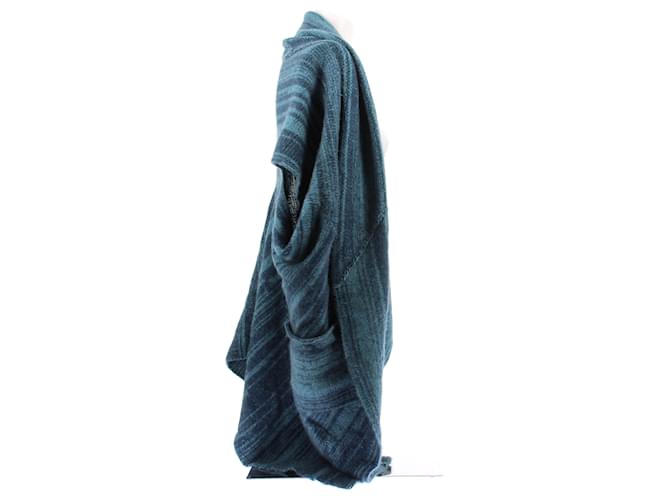 Autre Marque Oversize ärmelloser blauer Pullover - Ansicht 3