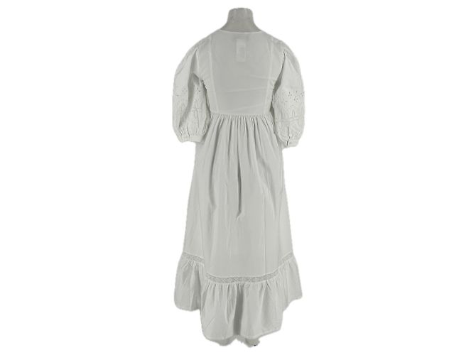 Weekend Max Mara Robe blanche avec broderies - vue 2