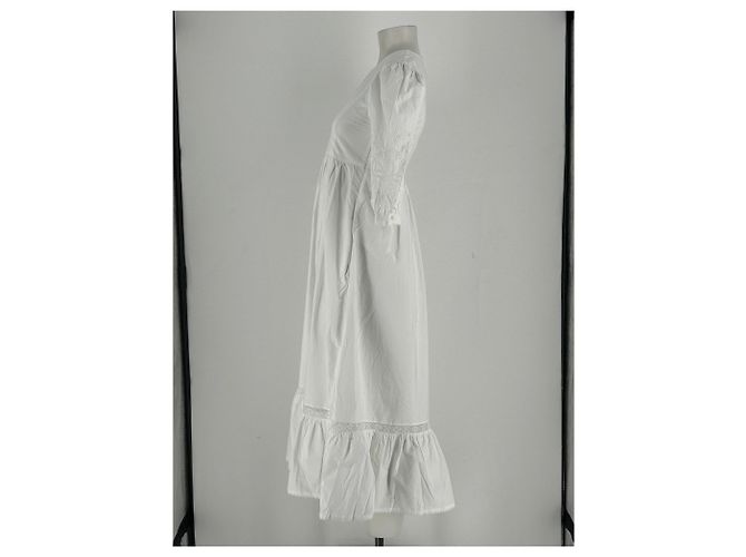 Weekend Max Mara Robe blanche avec broderies - vue 3
