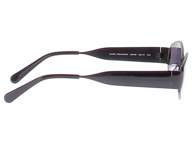Marc Jacobs Sonnenbrille Schwarz Metall - Ansicht 4