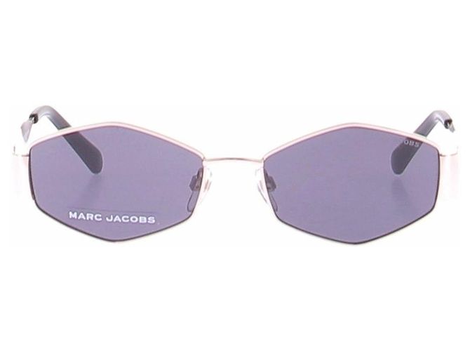 Gafas de sol Marc Jacobs plateadas de metal Plata - vista 2