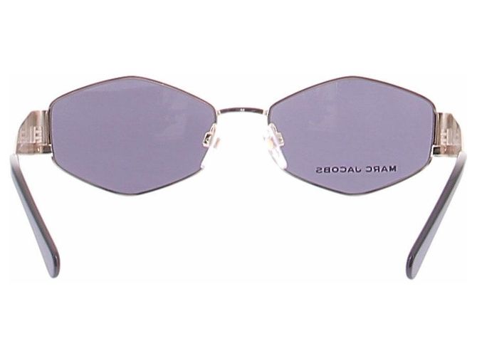 Gafas de sol Marc Jacobs plateadas de metal Plata - vista 3