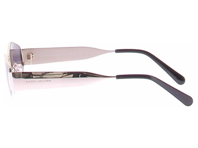 Gafas de sol Marc Jacobs plateadas de metal Plata - vista 4