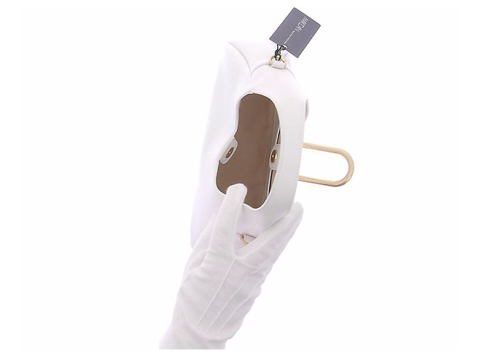 Marc Cain Borsa hobo con ferramenta Bianco - vista 7