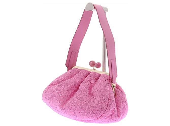Max Mara Borsa Pasticcino Hommage à la France Rosa - vista 2