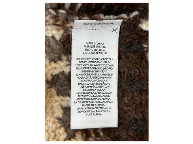 Polo Ralph Lauren Rollkragenpullover Beige Wolle - Ansicht 6