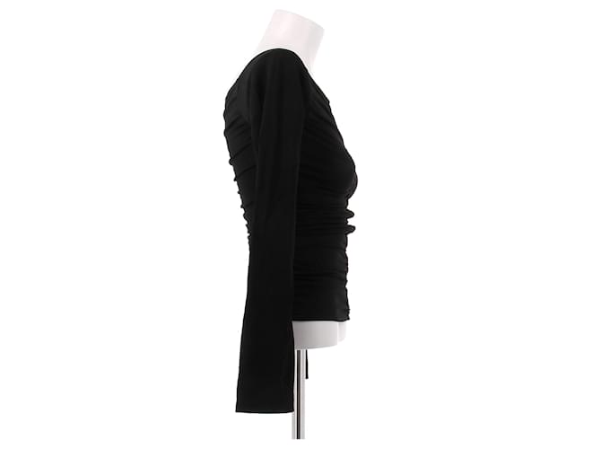 Givenchy Schwarzes Viscose Top - Ansicht 3