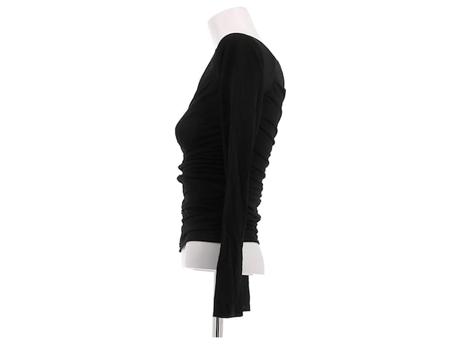 Givenchy Schwarzes Viscose Top - Ansicht 4