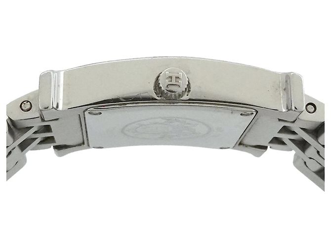 Hermès Hermes H-Watch HH1 210 Damenarmbanduhr Silber Quarz - Ansicht 6