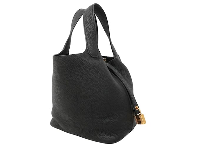 Hermès Borsa Hermes Picotin Lock PM Nero - vista 2