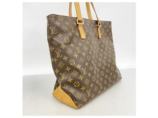 Borsa Cabas Mezzo Monogram Louis Vuitton Marrone - vista 2